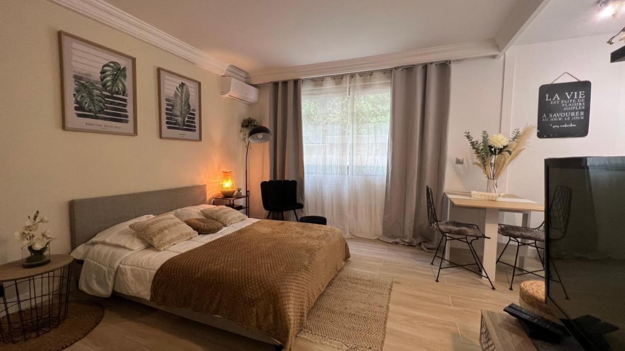 Le Miramar Nice - Clim, Parking, Wifi Et Piscine Esterno foto